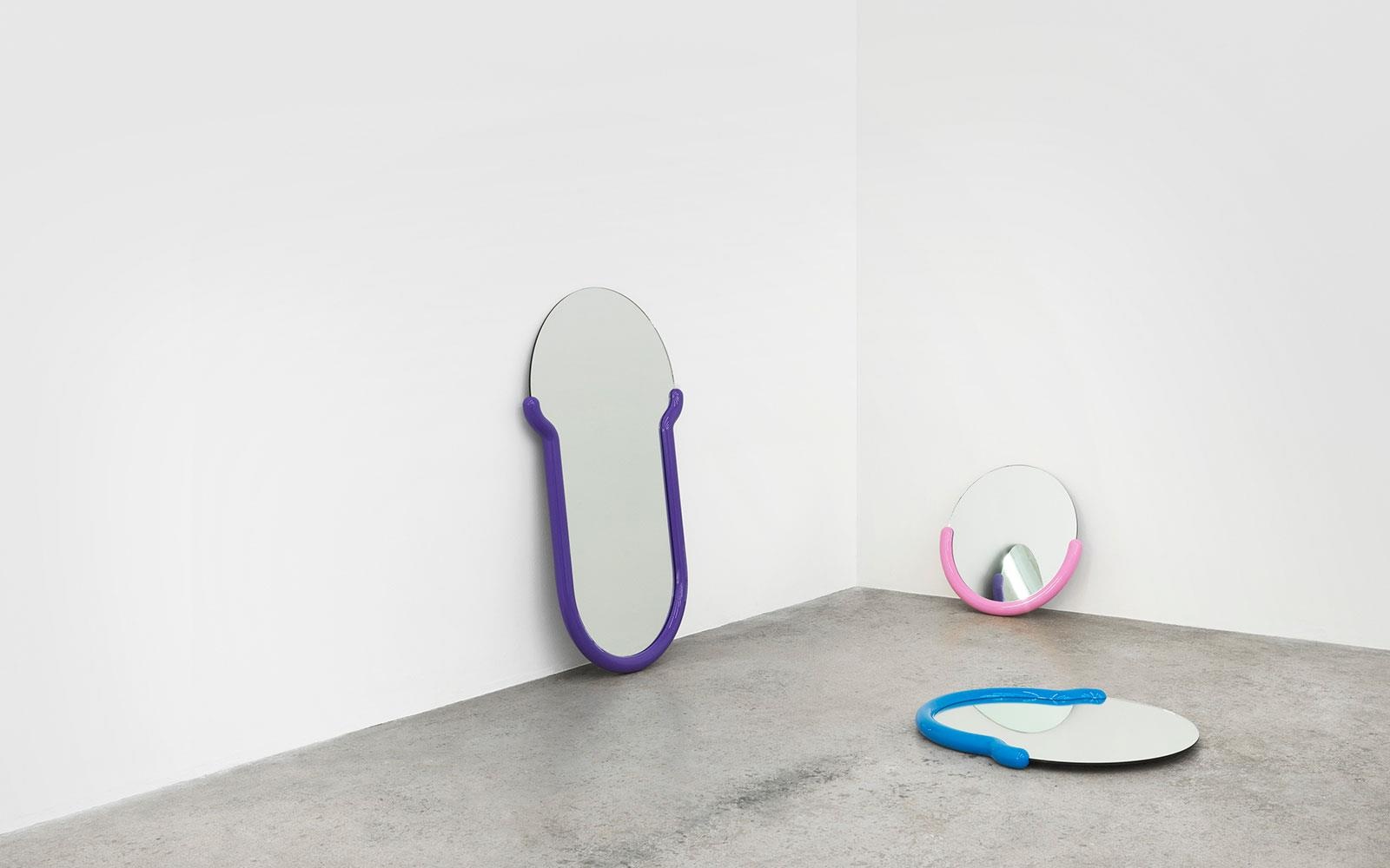372033 Bogin Mirror Large Purple Normann Copenhagen  - Вид №1