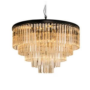 Подвесной светильник Odeon 10A black/amber от Delight Collection KR0387P-10A/amber DELIGHT ДИЗАЙНЕРСКИЕ 243746 Черный