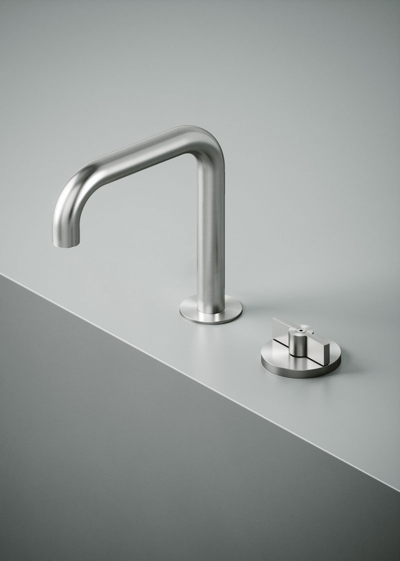 Valvola01. 19 31. Смеситель на два отверстия Quadrodesign - Вид №1