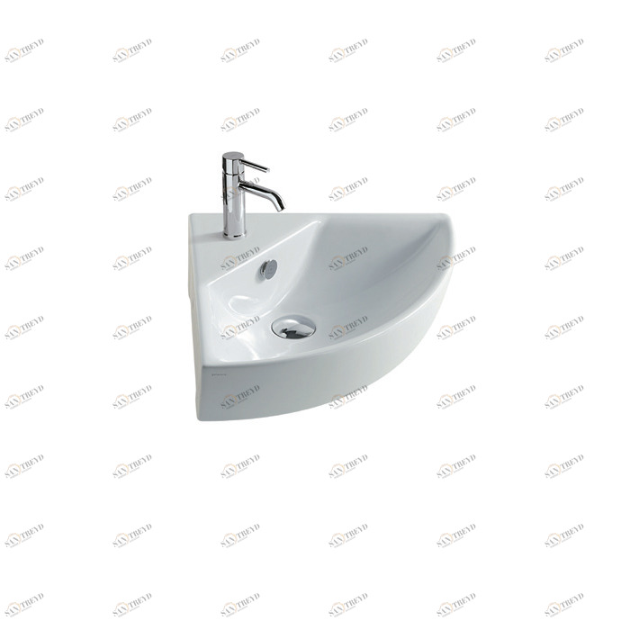 5202 Подвесная раковина настенная овальная Galassia EDEN белая