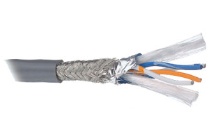 16257911 Кабель для интерфейса RS-485 9842.00305, 2x2x24 AWG 7х32, многожильный, бухта 305м. 23548 BELDEN