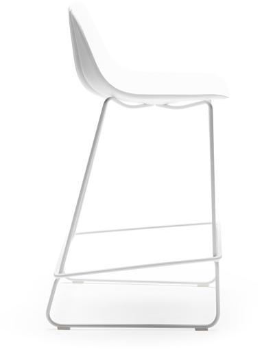 CHAIRS & MORE Стул из полиуретана на салазках с подставкой для ног Babah sun-id-1384910 - Вид №6