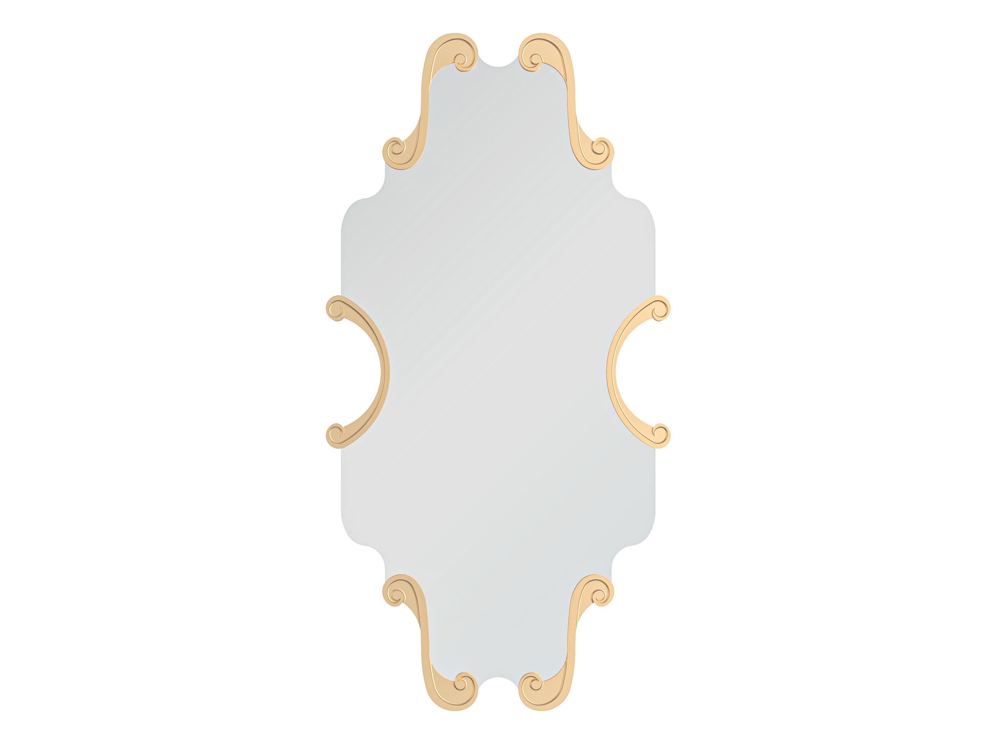 Настенное зеркало в рамке Modenese Luxury Interiors AURA RADIANCE ARCH-00010908