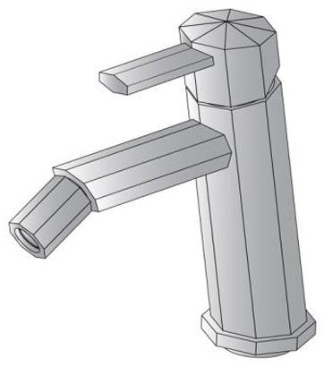 RUBINETTERIE STELLA Смеситель для биде Firenze 3602mc - Вид №2