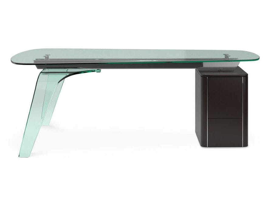 Стол из закаленного стекла с ящиками ROCHE BOBOIS Les Contemporains ARCH-00035371