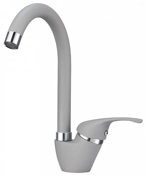 1024, АЛЮМИНИУМ, СМЕСИТЕЛЬ КУХОННЫЙ GRANULA 1024-ST86 - Вид №1