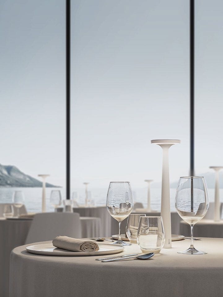 Алюминиевая настольная лампа Karman PAPIRIA ARCH-00144512 - Вид №6