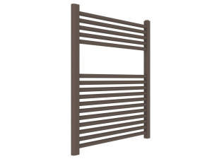 Настенный стальной полотенцесушитель с горячей водой