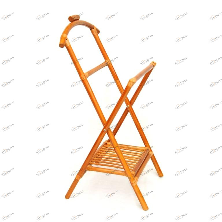 Вешалка костюмная, 25/01 К ЭКО ДИЗАЙН CLASSIC RATTAN 129610 Коньячный 