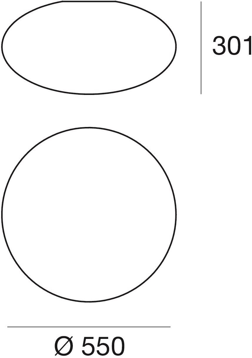 Linea Light Group Пластиковый светодиодный уличный потолочный светильник Oh! smash sun-id-1365948 - Вид №2