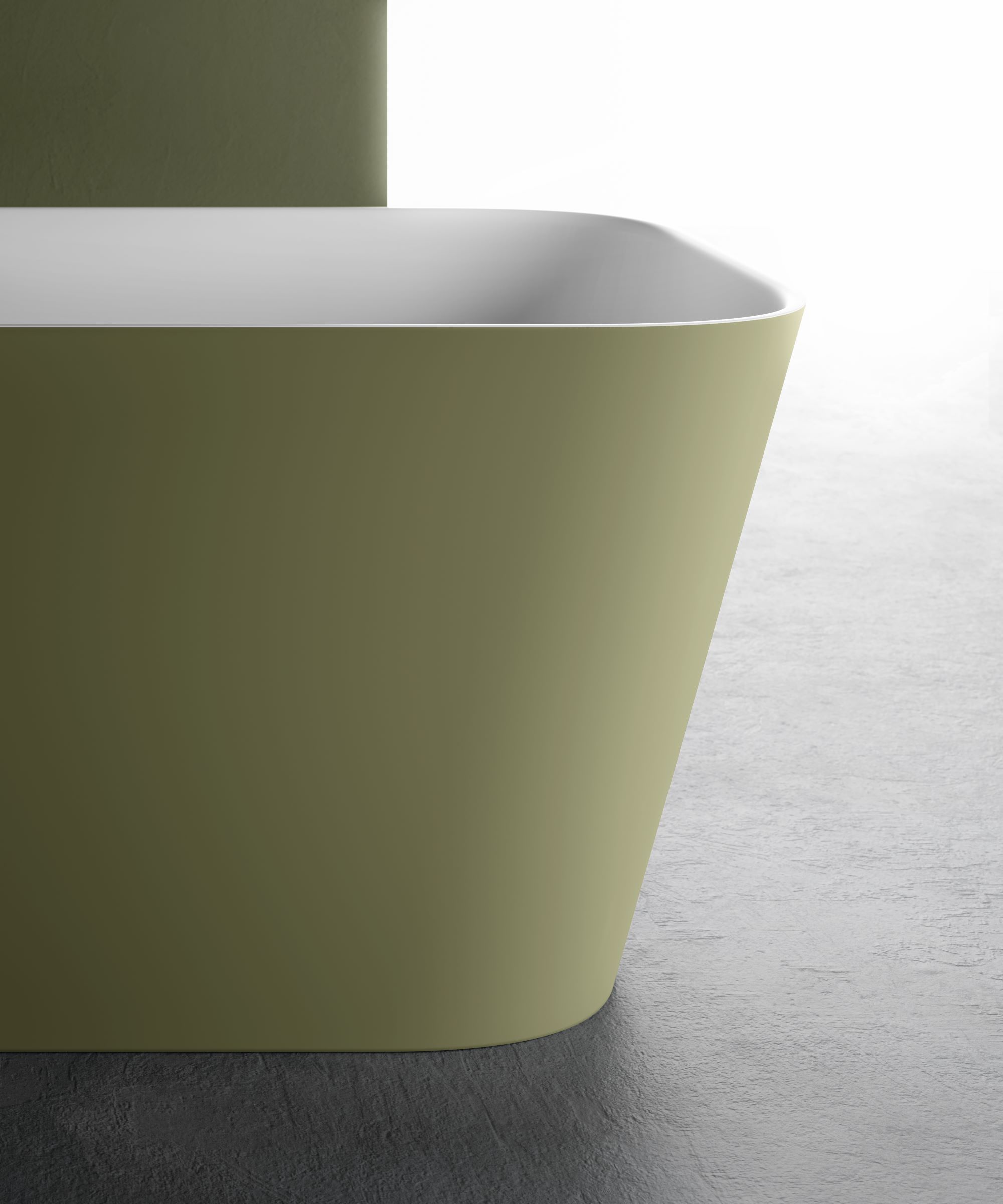 Прямоугольная ванна в центре комнаты в Tecnoblu ARBLU AMALFI ARCH-00112332 - Вид №1