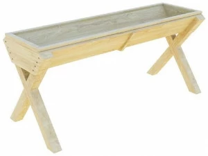 Zuri Design Кашпо прямоугольное низкое в пихту  G-01-fm2