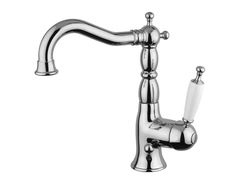 Однорычажный смеситель для раковины с автоматическим сливом Gaia Mobili Complements ARCH-00057147