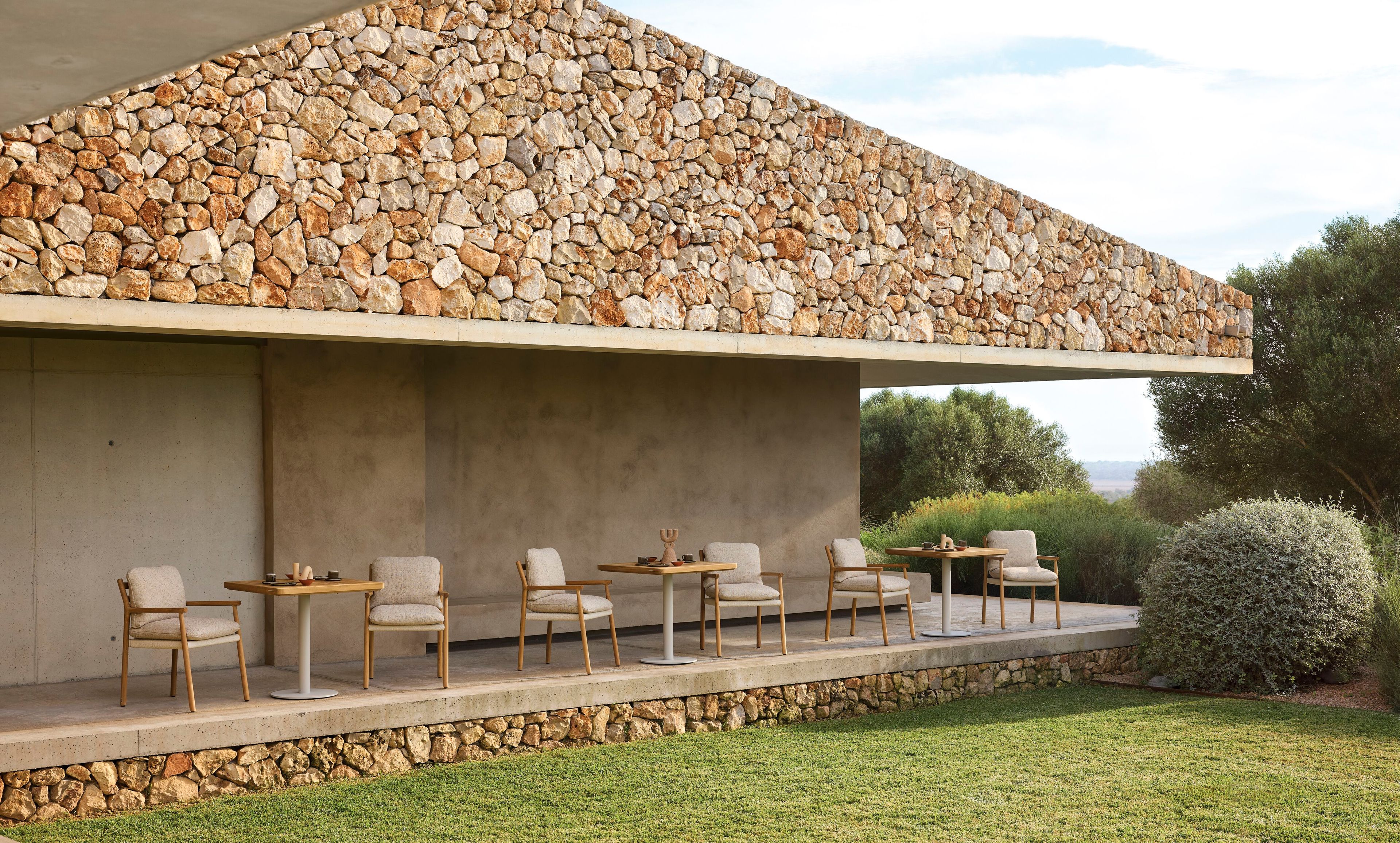 Квадратный садовый стол из ламината MANUTTI Неаполь ARCH-00024122 - Вид №2