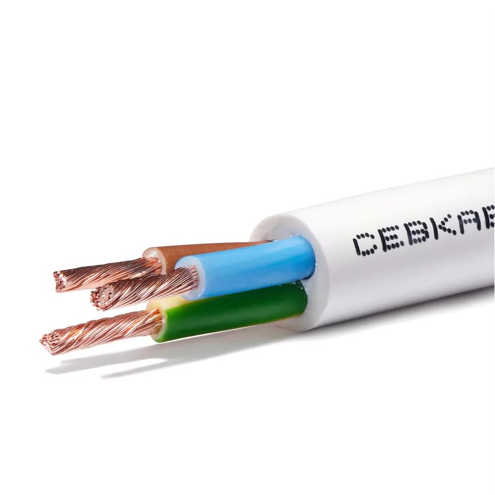 Севкабель ПВС 3×1,5 мм² 50 м - силовой кабель для стационарных подключений 87570648 STLM-1102553 - Вид №1