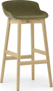 605188 Барный стул 75 см Передняя обивка Дуб Оливковый / Synergy Normann Copenhagen Hyg