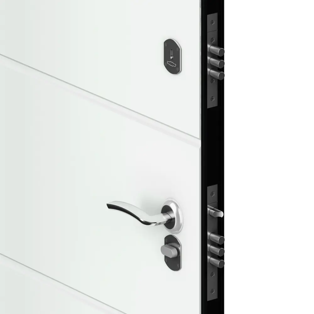 Дверь входная металлическая Оптим 88x205 см правая белый DOORHAN STLM-2073227 - Вид №3