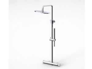 Термостатическая душевая колонка с ручным душем