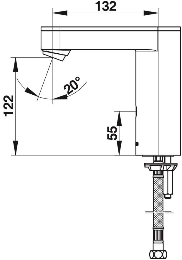 Бесконтактный кран Presto SO'O 56224 56224.0 - Вид №1