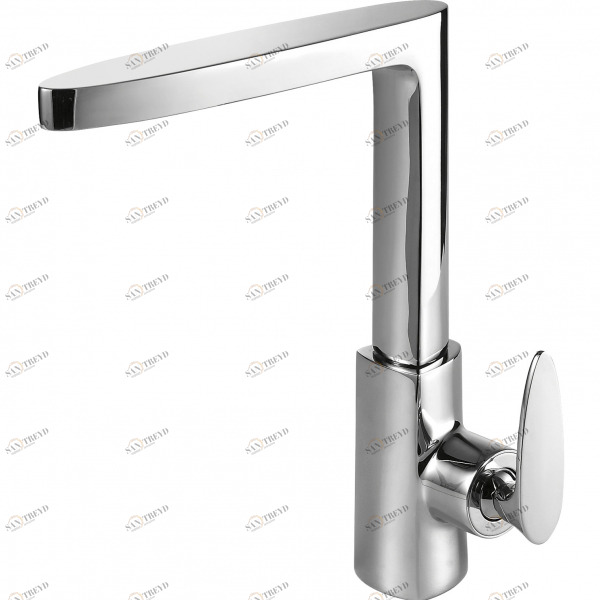 Смеситель для кухни с высоким поворотным изливом SPRING F779113C-1 bravat