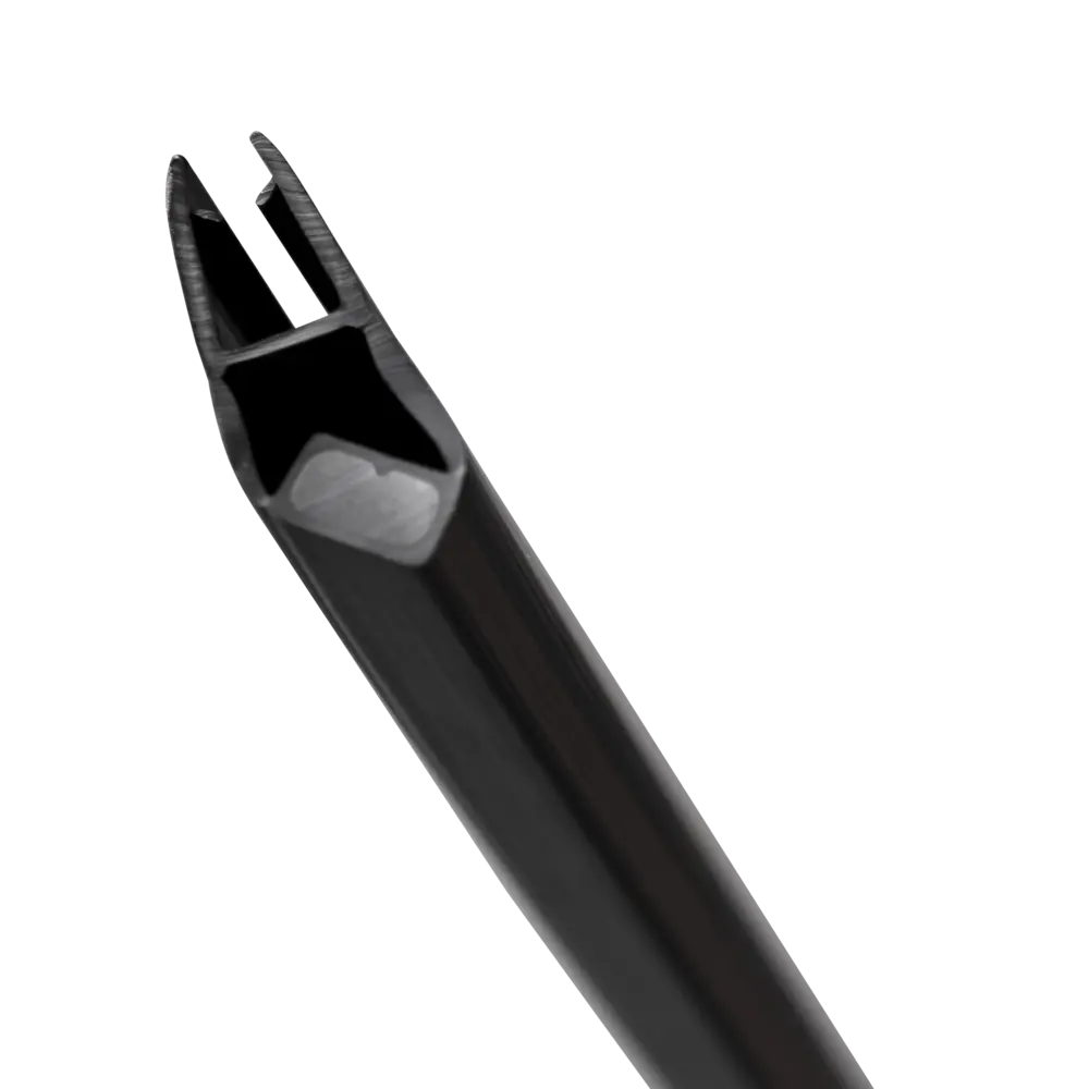 Уплотнитель для душевой кабины магнитный KONSENSA ПВХ 4мм черный Без серии STLM-2152147 - Вид №2