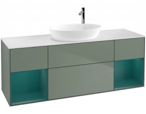 Villeroy&Boch Тумба под раковину Прямоугольная версия F981GSGM Finion Olive Matt Lacquer