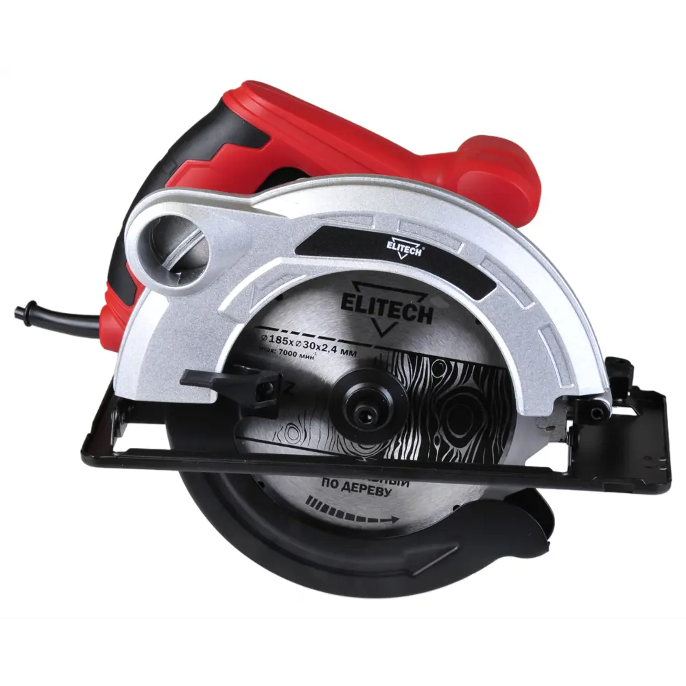 Сетевая циркулярная пила Elitech ПД 15-65 с мощностью 1500 Вт 89341907 STLM-0848344 - Вид №1
