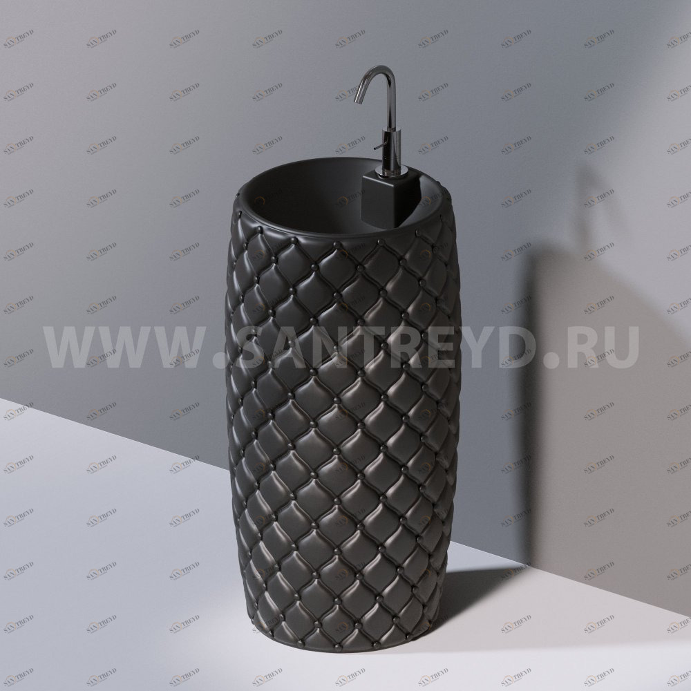 L108T0R1VP.105 Напольная раковина стоящая круглая A. e T. Italia CLASS AeT ITALIA GLASS