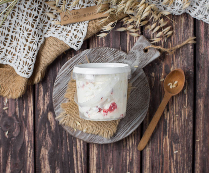 5600 Масса творожная 23% с вишней Вкусляндия  - Вид №2