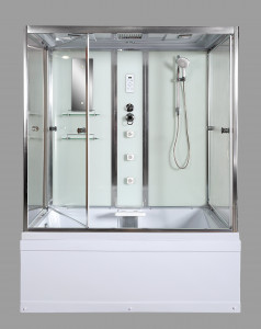 ЕМ4511 R N с гидромассажем (гм.) Душевая кабина DETO Серия EM