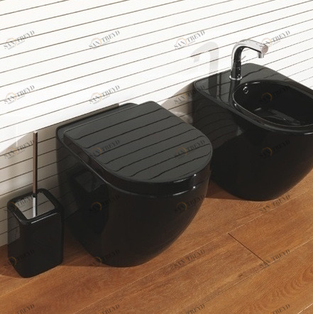 40386 Приставной унитаз напольный Зеленый Althea Ceramica Design Cover Италия