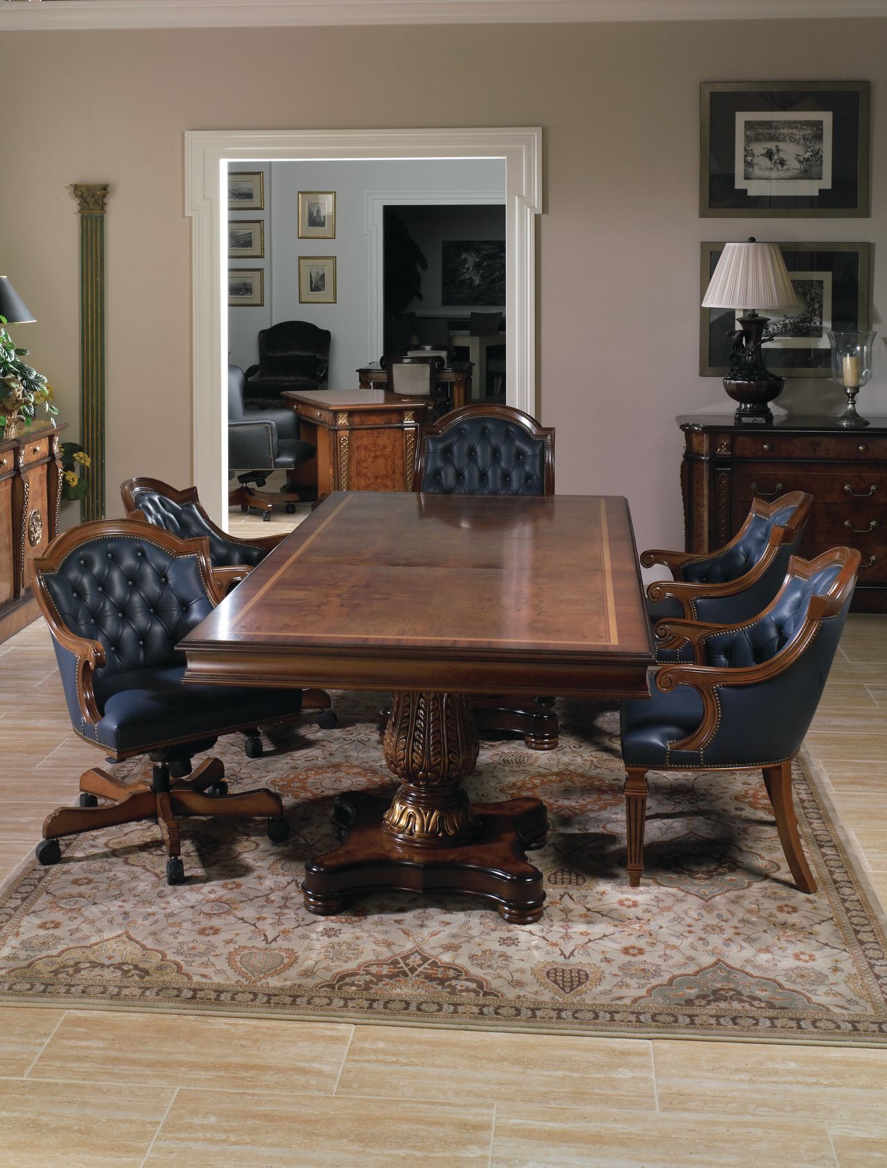 Деревянный прямоугольный стол Hurtado Traditional ARCH-00099987 - Вид №1