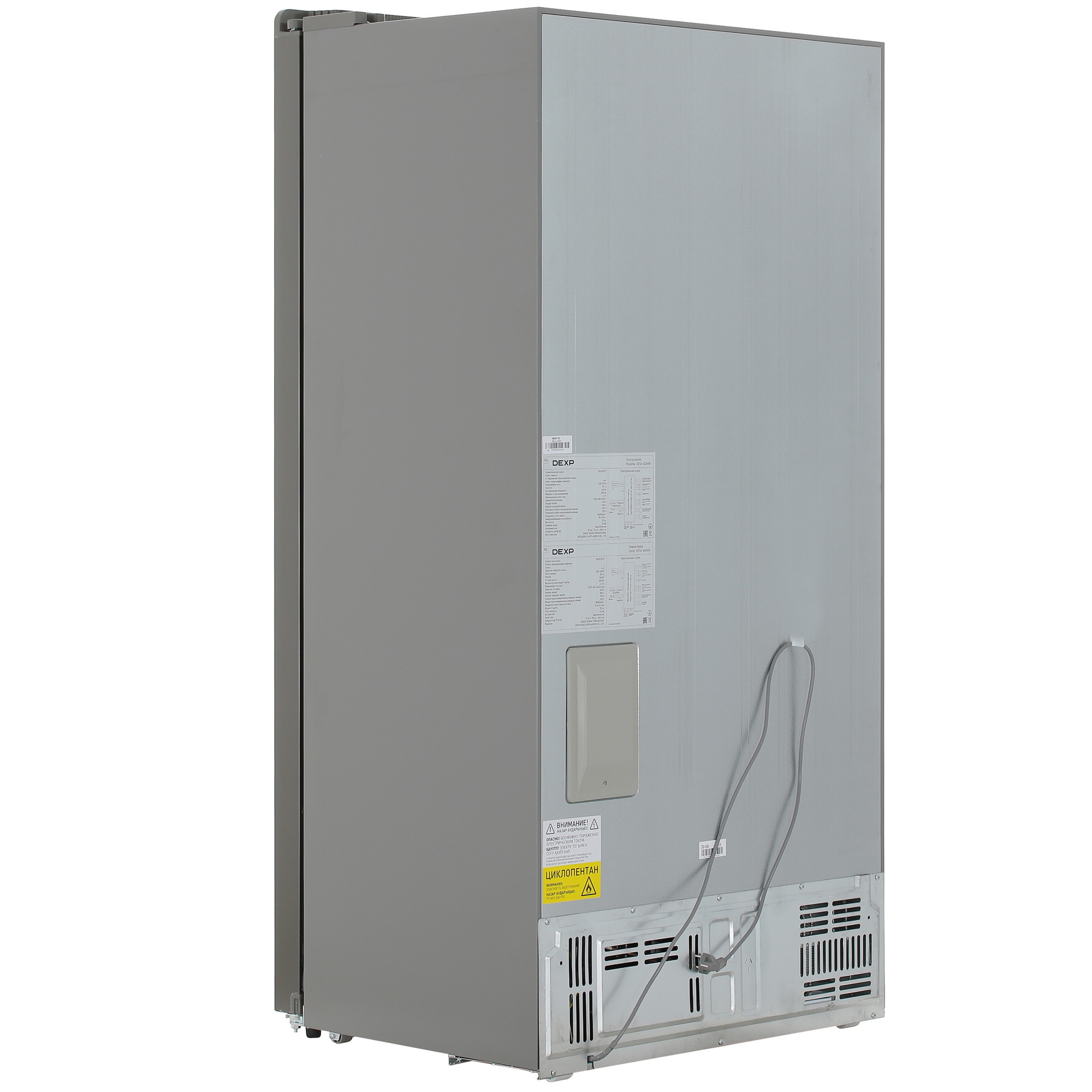 5428841 Холодильник Side by Side   DEXP SBS4-60AKA серебристый STDN-0057816 - Вид №4
