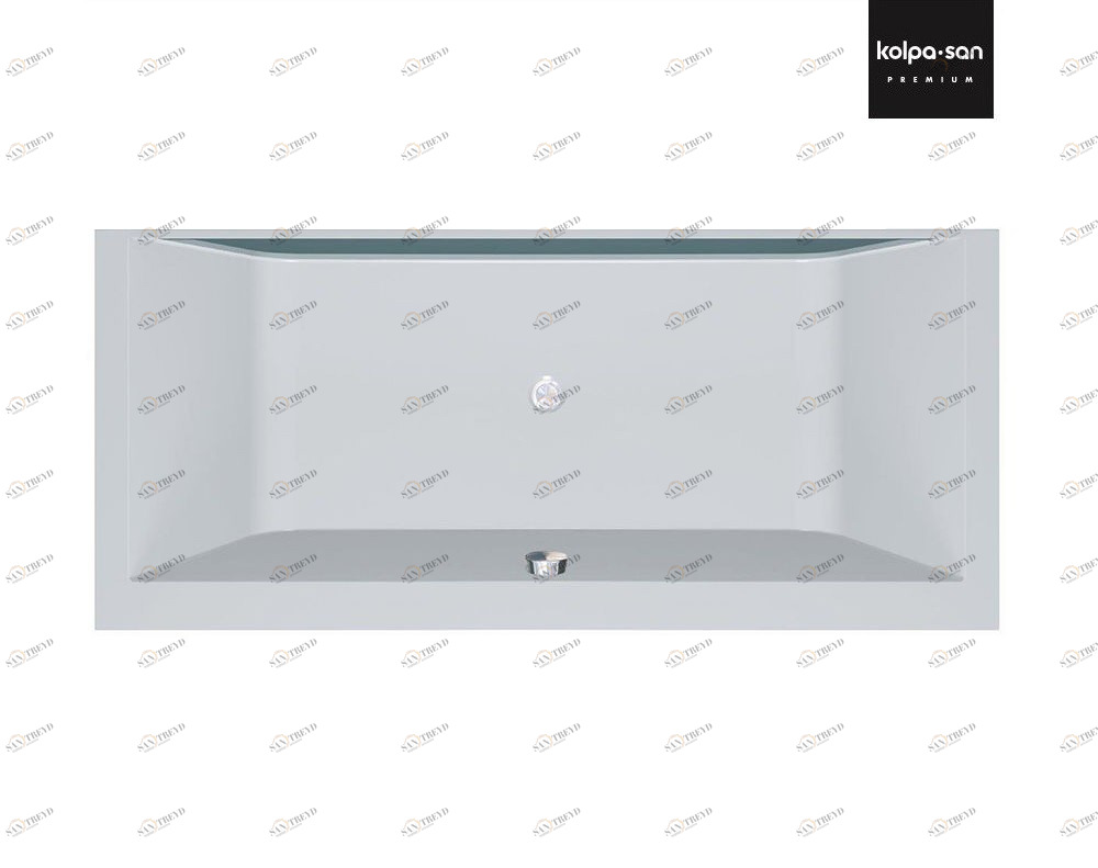 Ванна из искусственного камня Kerrock Copelia 01233 хромотерапия Словения Kolpa-San 