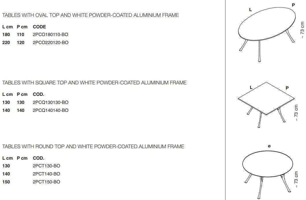 Caimi Brevetti Прямоугольный бетонный стол Pegaso sun-id-1367996 - Вид №8
