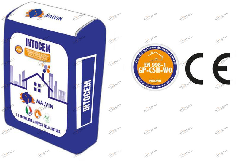 malvin Готовая штукатурка на основе натуральной извести и цемента sun-id-1356462