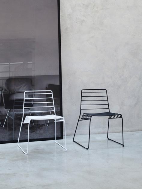 B-LINE Стул стальной штабелируемый sun-id-1439115 - Вид №3