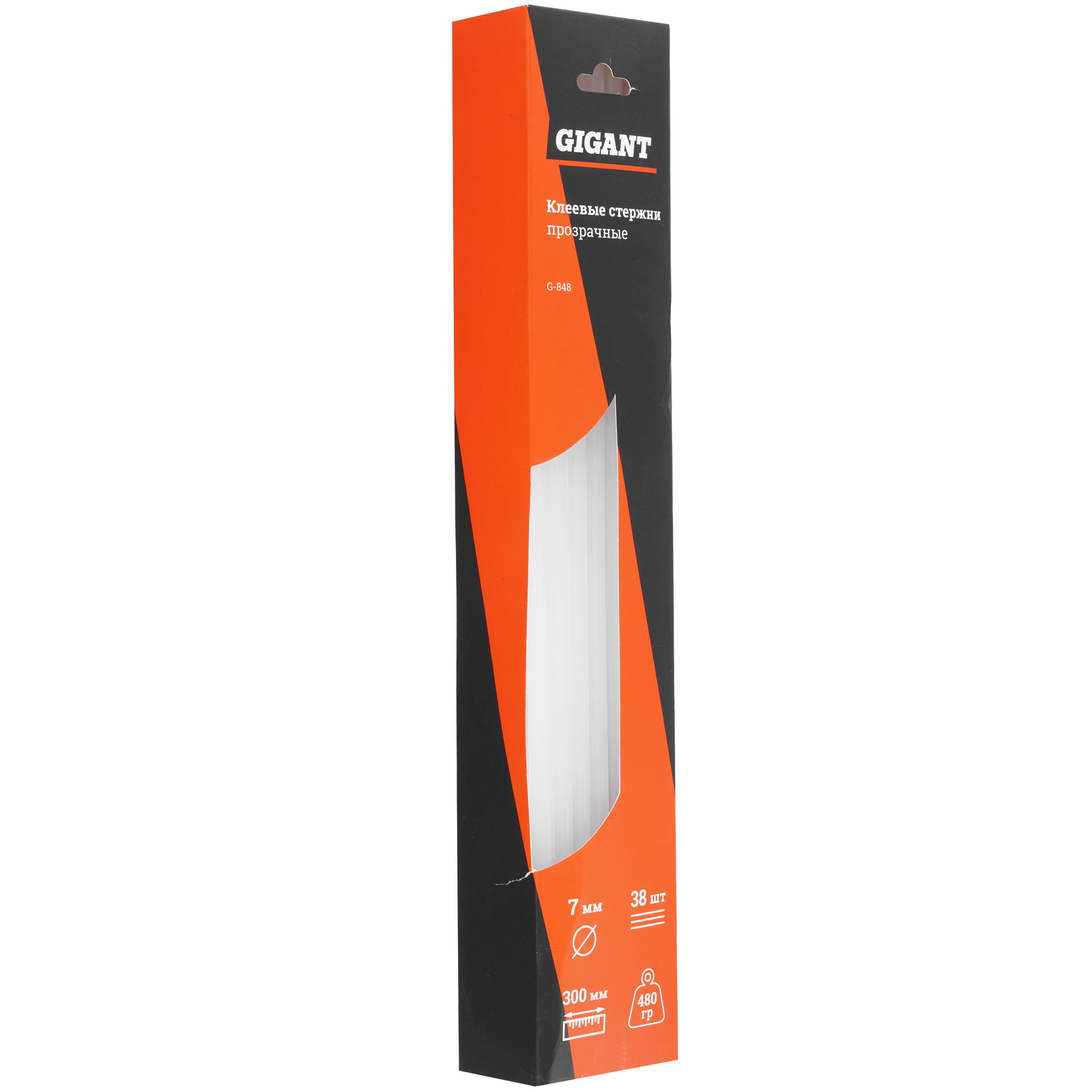 Стержни клеевые Gigant G-848 прозрачный 5487514 STDN-0091653 - Вид №3