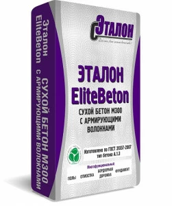 Сухой бетон М300 Эталон EliteBeton 40кг
