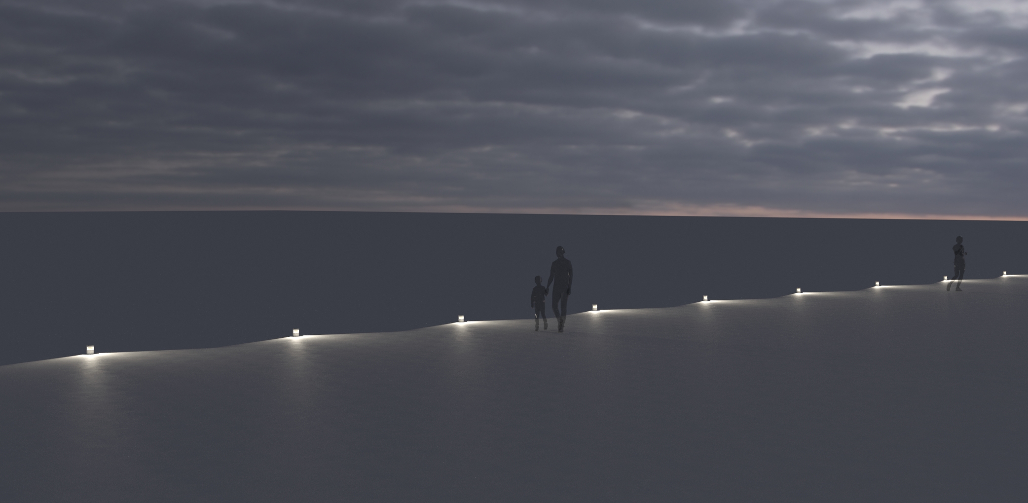 4011111 Мобильный светильник Platek MICRO MENHIR Paletto  MICRO MENHIR H. 150 mm - 1 COB 3000K 1 Opening  - Вид №7