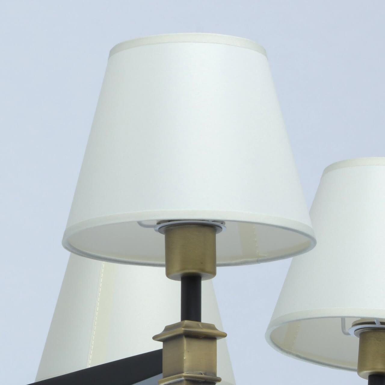 Потолочная люстра MW-Light ДельРей 700013306 кремовая MW-LIGHT ДИЗАЙНЕРСКИЕ, ДЕЛЬРЕЙ 194708 Кремовый  - Вид №1