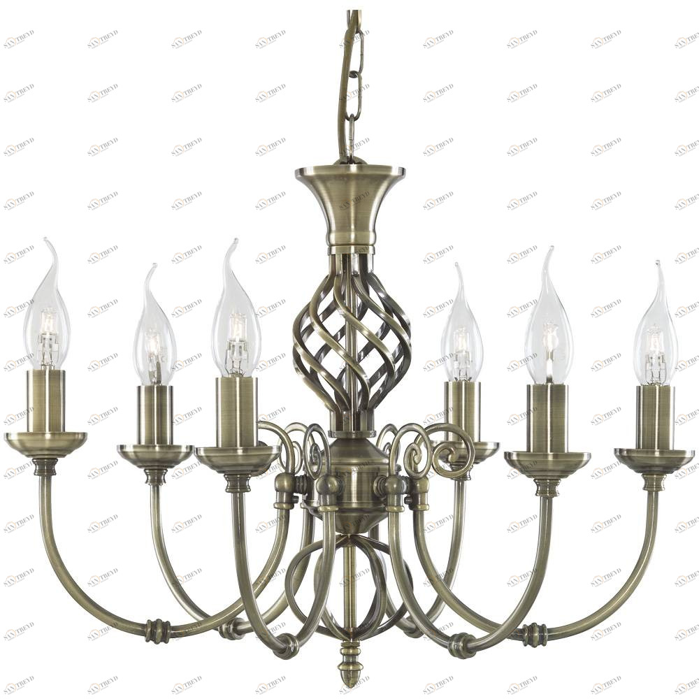 Подвесная люстра Arte Lamp Zanzibar A8392LM-6AB ARTE LAMP ДИЗАЙНЕРСКИЕ, ZANZIBAR 056173 Бронза 
