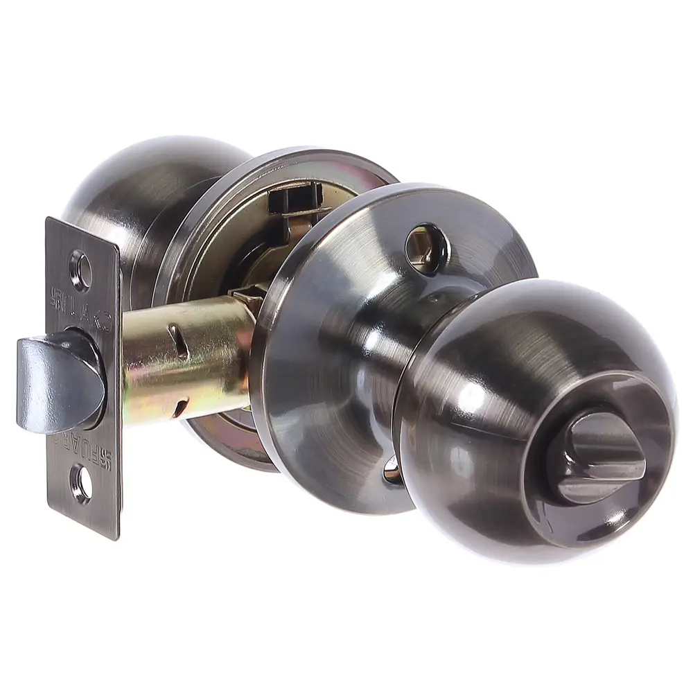 Ручка-защелка 624/BL PB-B с фиксатором сталь цвет бронза FUARO STLM-2208208