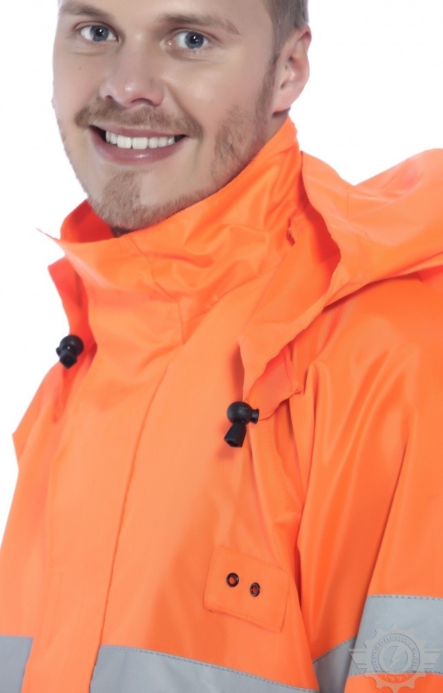 5029702 Куртка-ветровка с СОП оранжевая  Распродажа спецодежды  размер 52-54/170-176 Спецодежда  - Вид №6