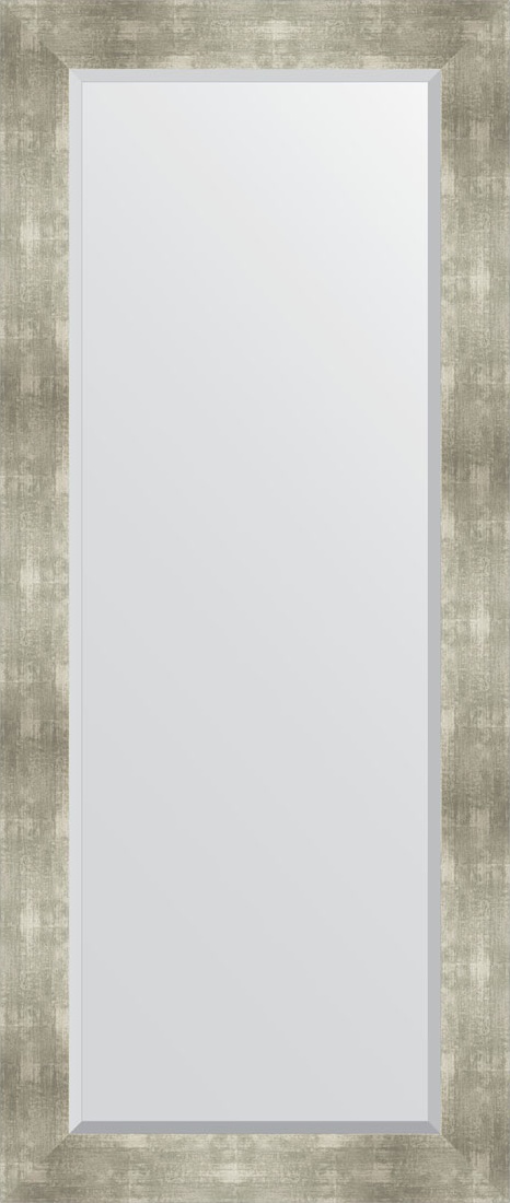 BY 1190 Зеркало с фацетом в багетной раме - алюминий 90 mm EVOFORM Exclusive