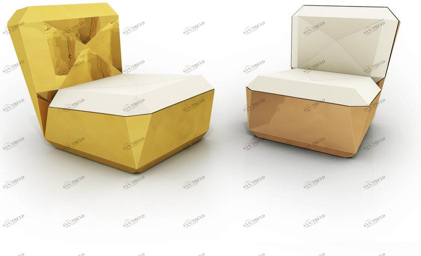 altreforme Кресло из алюминия с обивкой Dream sun-id-1497083