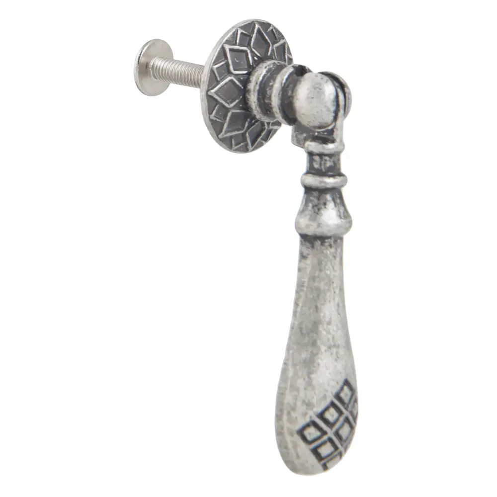 Мебельная ручка-кнопка RC410BAZ.4 металл цвет глянцевый хром BOYARD STLM-2016132 - Вид №1