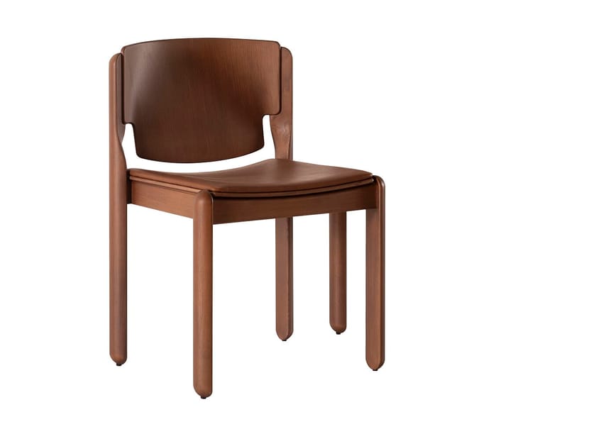 Штабелируемый стул из ясеня Tacchini PAOLA ARCH-00116759