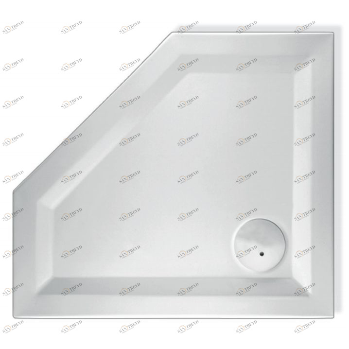 Mauersberger Душевой поддон акриловый суперплоский 100х90 CIRCI SF 2210000401
