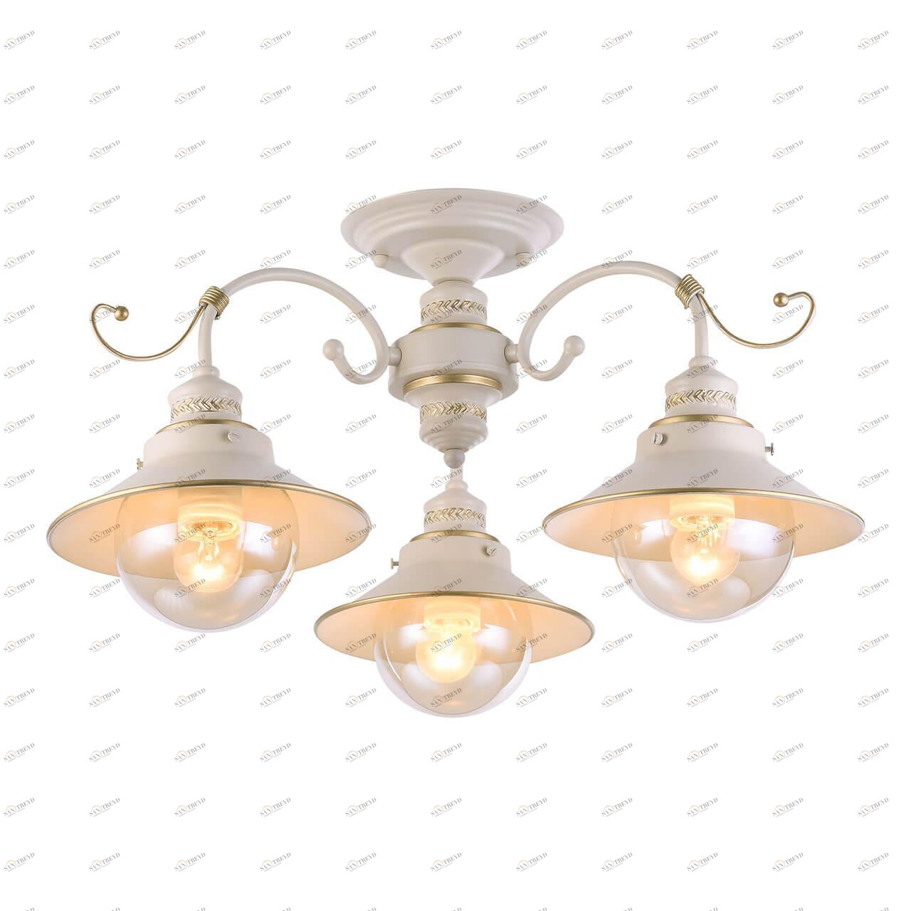 Потолочная люстра Omnilux Torri OML-50807-03 OMNILUX TORRI 220147 Кремовый 